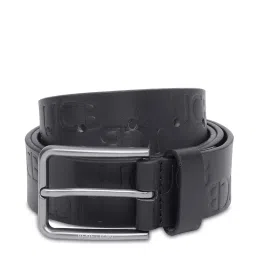 United Colors of Benetton Tan Leather Textured Waist Belt image 1