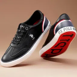 U.S. Polo Assn. Men's OSKAR 3.0 Ink Black Sneakers-image-36