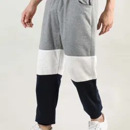 Chkokko Multi  Regular Fit Colour Block Joggers image 3