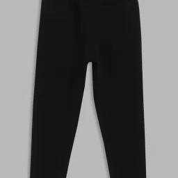 Blue Giraffe Kids Black & Purple Printed Mickey Mouse Joggers image 2