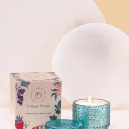 Doft Blue Soy Wax Trinket Jar Candle-picture-34