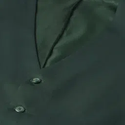 ManQ Green Sleeveless Waistcoat image 4