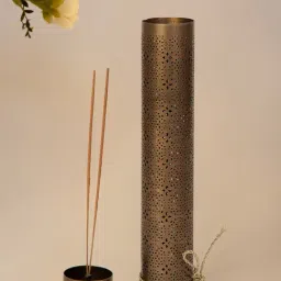 Fabindia Akha Cutwork Metal Incense Sticks with Holder -Pack of 30-picture-36