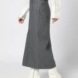 GAP Grey Embellished Skirt image 3