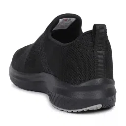 Campus Men's CYBER Black Walking Shoes image 5