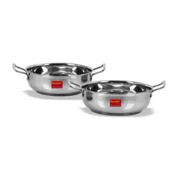 Sumeet Granite Finish NonStick Silver Stainless Steel Round Shape Grill Pan 1.9L-picture-20
