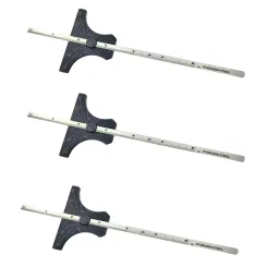 Buyohlic International Depth Engineering Gauge Size 6 inch (150 mm) Metric & Imperial Standard, WG-N8E0-2KD5 (Pack of 3)-picture-43