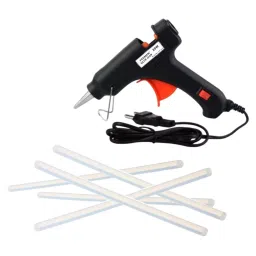 Fadman 20 W Hot Melt Mini Glue Gun with 5 Sticks Standard Temperature Black 7 mm Stick Dia., (6)FD-20W BLACK -5-ST-picture-15