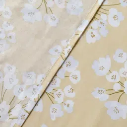 Westside Home Yellow Floral Design Queen Bed Sheet Set image 3