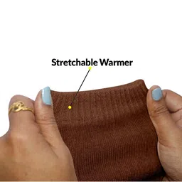 Infispace Unisex Pack Of 2 Knee-Length Leg Warmer Socks image 3