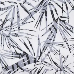 YU by Pantaloons Black & White Cotton Slim Fit Printed Shirt image 5