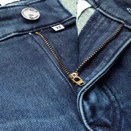 WROGN Men Straight Fit Light Fade Stretchable Jeans image 3