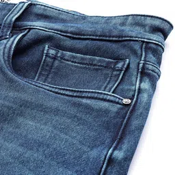 WROGN Men Straight Fit Light Fade Stretchable Jeans image 4