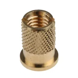 rs pro RS PRO, M6 Brass Threaded Insert diameter 8mm Depth 12.7mm, 278629 image 3
