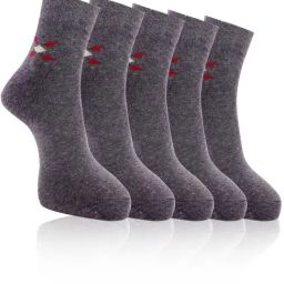 Dollar Socks For Mne's Formal Ankle Length In (Pack of 5)-picture-16