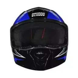 Studds NINJA ELITE SUPER D6 DECOR Black (600 mm) X Large Full Face Flip-Up Helmet, BLACK N1 image 2