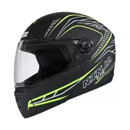 Studds NINJA ELITE SUPER D5 DECOR Matt Black 540 mm X Small Full Face Flip-Up Helmet, D5 MATT BLACK N5-picture-38