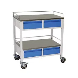 JAIN SURGICAL Medicine Trolley Stainless Steel 4 Drawers, JSH-128-picture-46