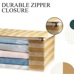 AMAK INC Brown Fabric Multi-Utility Wardrobe Organisers image 5