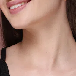 DressBerry Set of 6 Rhodium-Plated Circular Half Hoop Earrings image 3