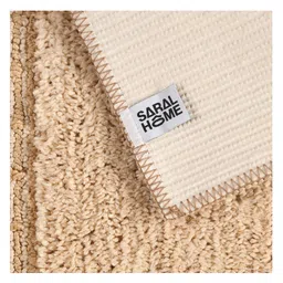 saral home Saralhome Elyesse Antiskid Bathmat-Runner 2pc Gold. 40cm x 58cm, 40cm x 110cm image 4