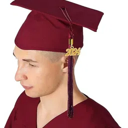 RAJ FANCY DRESSES Full Sleeves Convocation Theme Costume Set - Maroon image 5