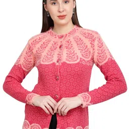 Chatanya Women Printed Cardigan-image-98