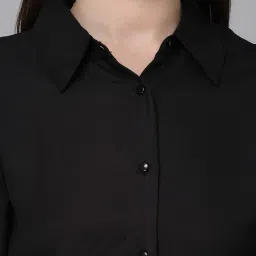 Style Quotient Black Regular Fit Shirt image 5