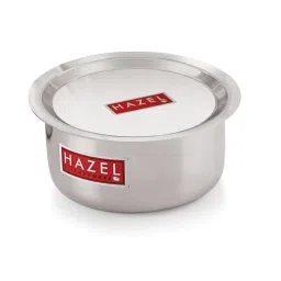 HAZEL Silver Aluminium Boiling Tope with Lid (5.1L) image 1
