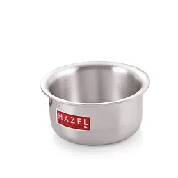 HAZEL Silver Aluminium Boiling Tope with Lid (5.1L) image 5