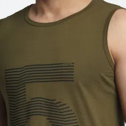 Rigo Dark Grey & Olive Sleeveless Vests (Pack of 2) image 4