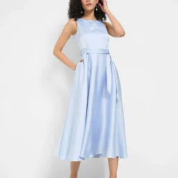 Annabelle By Pantaloons Blue Slim Fit Dress image 1