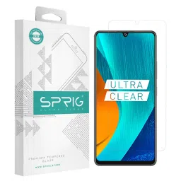 Sprig Tempered Glass Guard for Samsung Galaxy M42 (Pack of 1) image 1