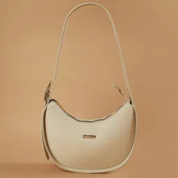 code by lifestyle Lifestyle Off White Slings Handbag image 1