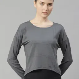 ALCIS Grey Slim Fit T-Shirt-image-77