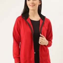 Belle Fille Red Regular Fit Jacket-picture-36