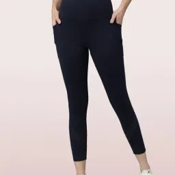 Enamor Navy Super Skinny Fit Tights-image-52
