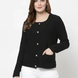 Mafadeny Black Cardigan-image-12