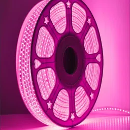 SPARK WORLD Pink Plastic LED Rope Light image 1