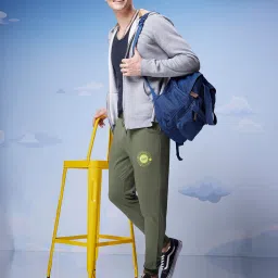 Bewakoof Official Cartoon Network Merchandise Green Loose Fit Printed Oversized Joggers image 5