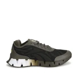 Reebok Men's ZIG DYNAMICA 3.0 Olive & Black Running Shoes image 1