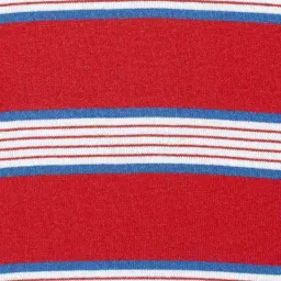 Byford By Pantaloons Red Slim Fit Striped Polo T-Shirt image 5
