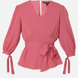 Vero Moda Pink Regular Fit Top image 5