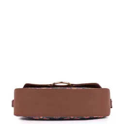 Zouk Classic Multicolor Printed Small Sling Handbag image 5