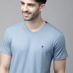 van heusen innerwear Van Heusen Athleisure Solid Smart Tech Easy Stain Release T-Shirt image 1