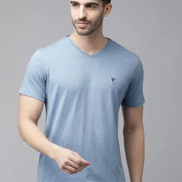 van heusen innerwear Van Heusen Athleisure Solid Smart Tech Easy Stain Release T-Shirt image 2