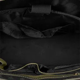 Forever Glam by Pantaloons Olive Medium Satchel Handbag image 5