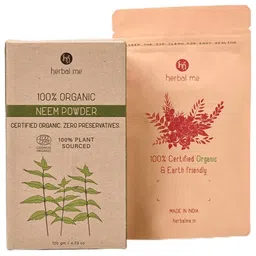 HERBAL ME 100% Organic Neem Powder Hair Mask- 120 g-image-48
