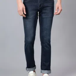 Cantabil Dark Blue Regular Fit Jeans image 1