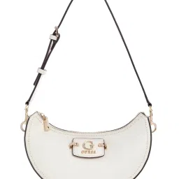 Guess Off White Nastra Hobo Bag image 1